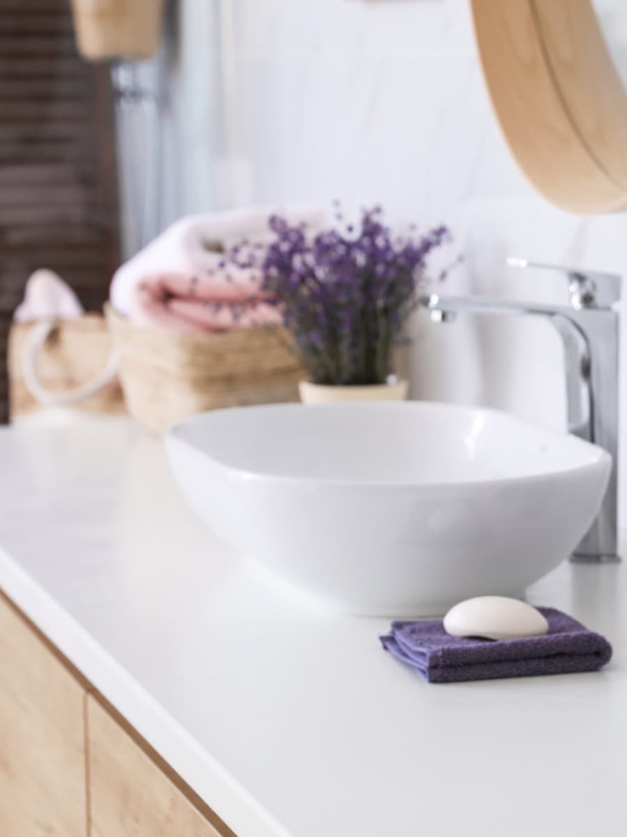 Stone Bathroom Countertop | Francini Inc Popular Stones Salt Lake City