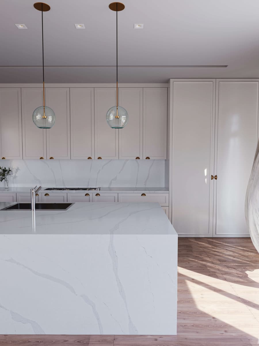 A Lucastone countertop | Francini Marble
