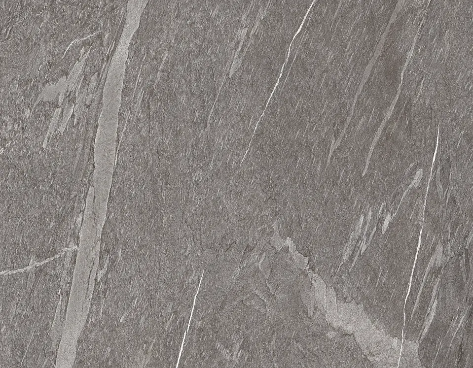 Alpine Gray porcelain slab in the Pietra Inspired FORTE series