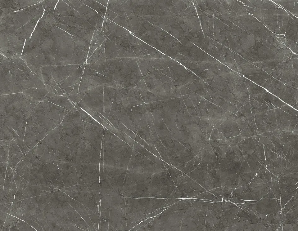 Marble Grey porcelain slab in the West Coast Marmo Inspired FORTE series