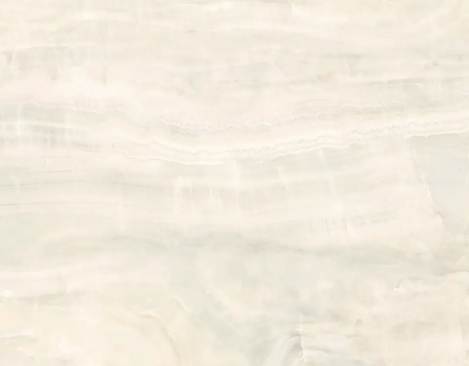 Onyx Ivory porcelain slab in the FORTE series