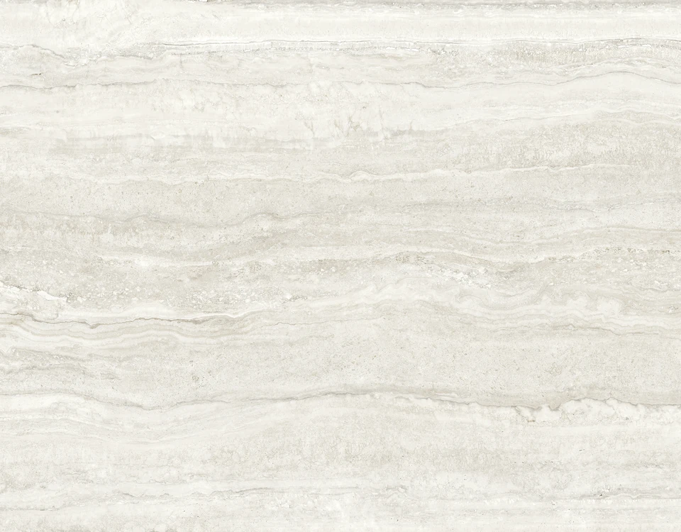 Travertino Blanco porcelain slab in the Pietra Inspired FORTE series