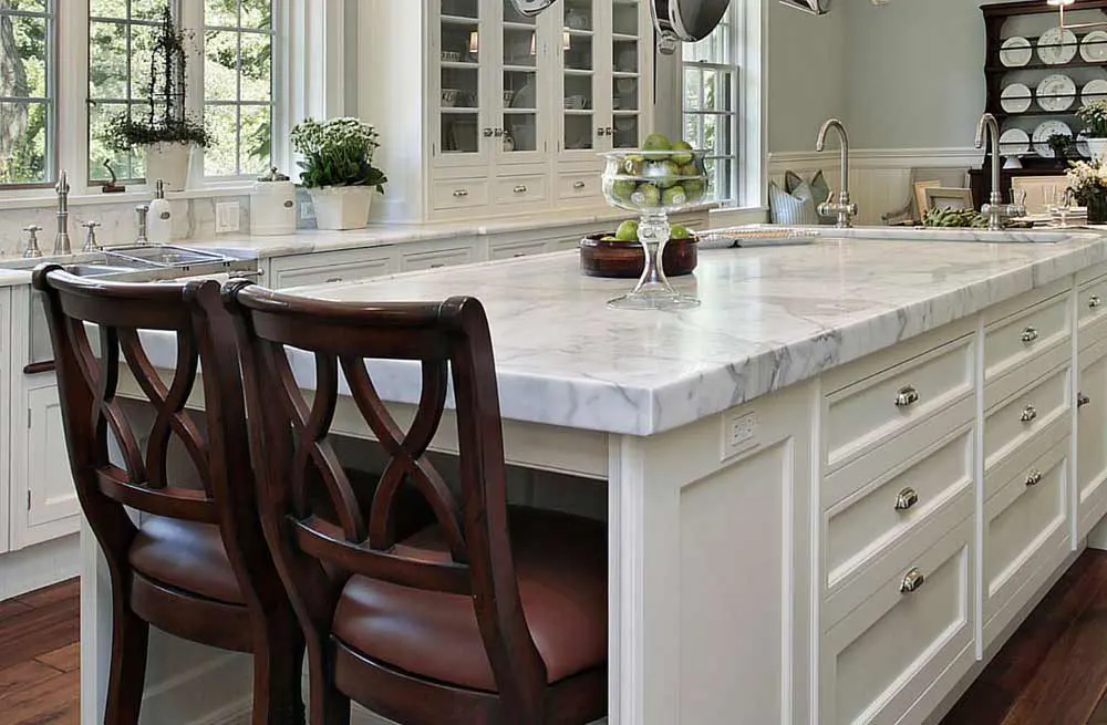 Marble countertops offered by Francini, Inc.