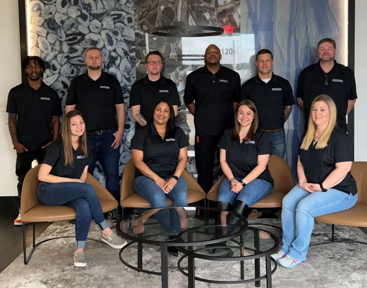 Our Excellent staff at the Kernersville, NC location | Francini Inc.