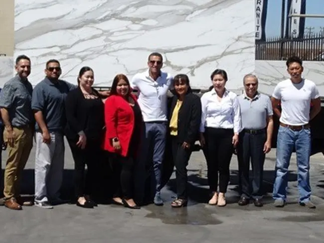 Our Excellent staff at the Sun Valley, CA location | Francini Inc.