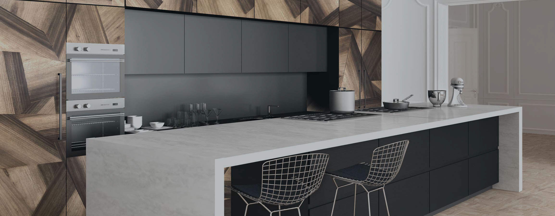 When functionality meets aesthetics  Minimalist kitchen design – Breeze  Interiors