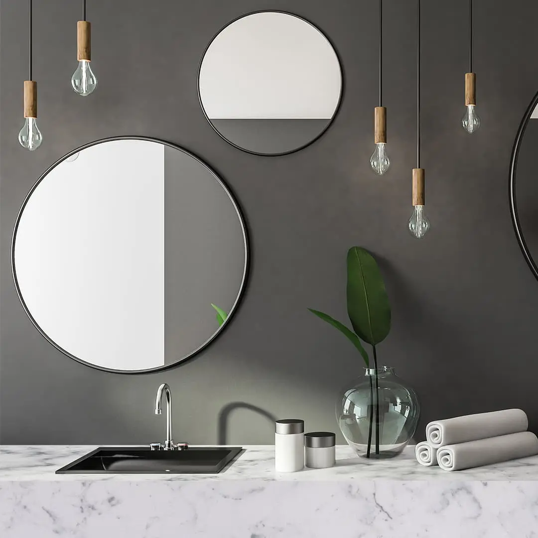 Nice bathroom interior - Francini Marbles Inc