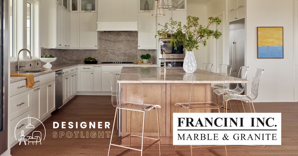 Elevating Relaxed Living: Liz Carroll Interiors' Signature Style with Francini's Natural Stone